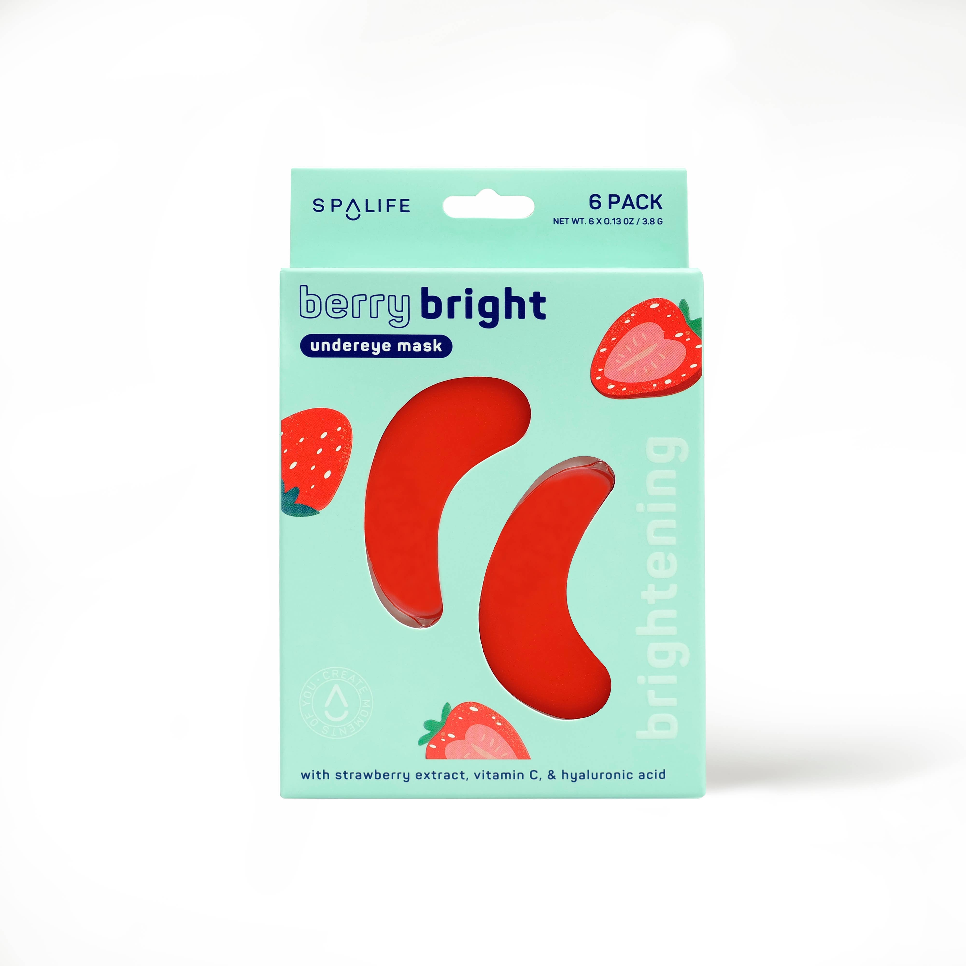 Berry Bright Brightening Undereye masks - 6 Pairs – SBT Stitches