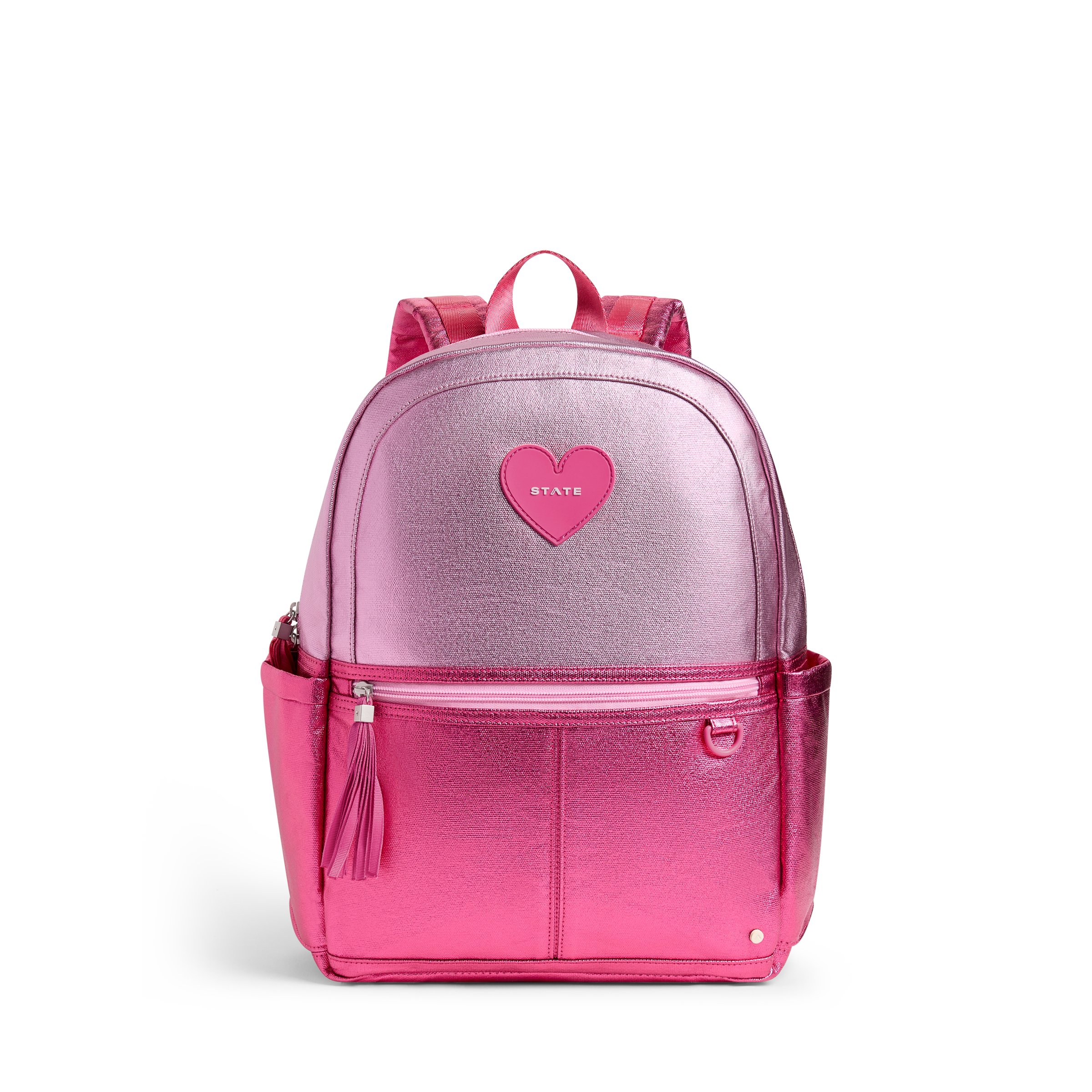 Hot Pink Colorblock Kane Backpack