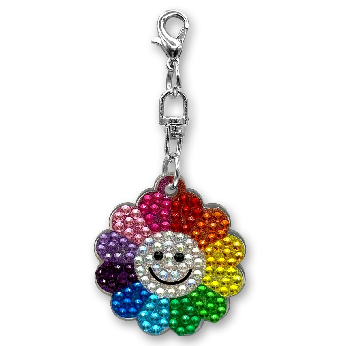 StickerBeans Rainbow Daisy Charm
