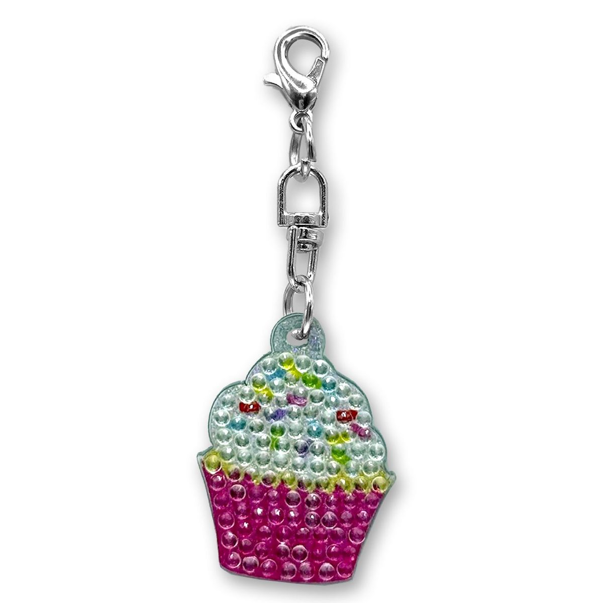 StickerBeans Pink Cupcake Charm
