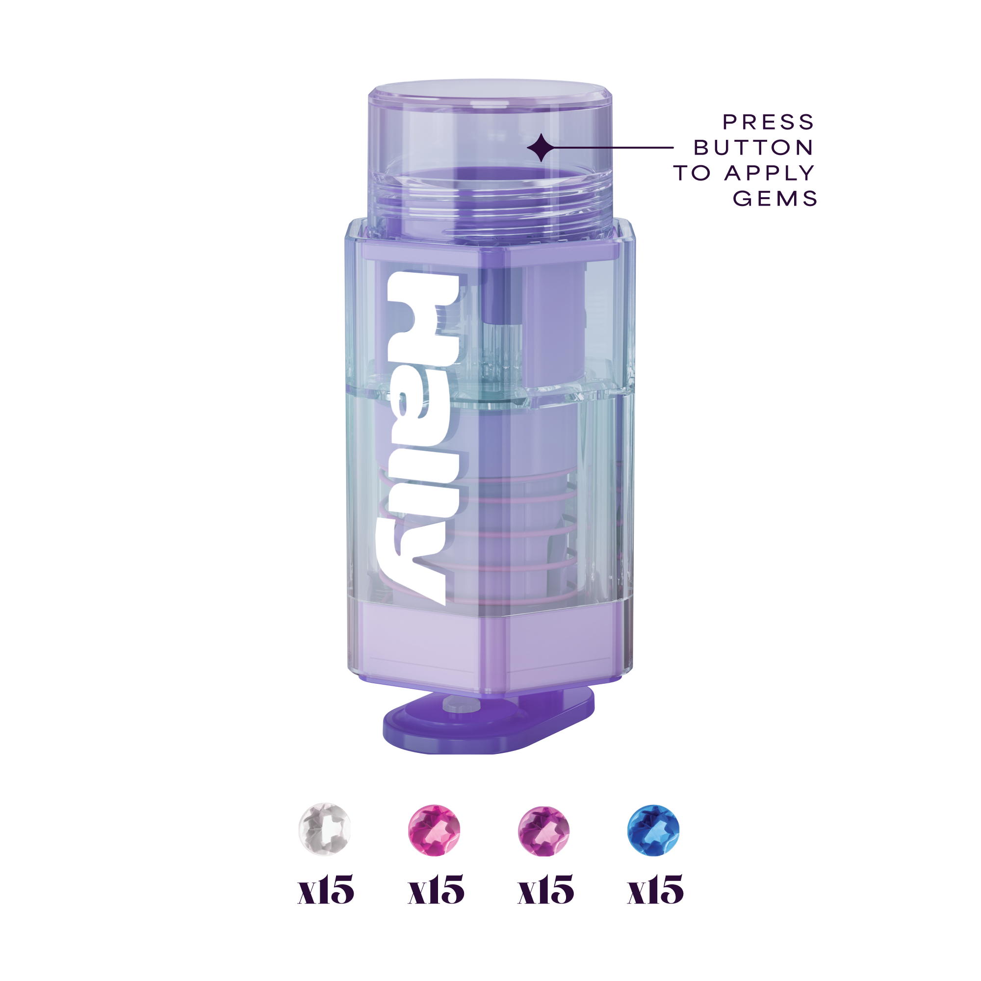 Hally Gem Pen Set (Device & 60 Gems)