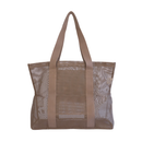 Beach Hauler™ - Mini Mesh Beach Bag – Espresso