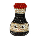 Savory & Sushi Set of 4 2" Rhinestone StickerBean