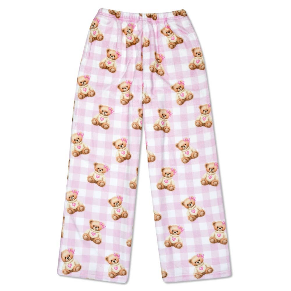 Beary Coquette Plush Pants