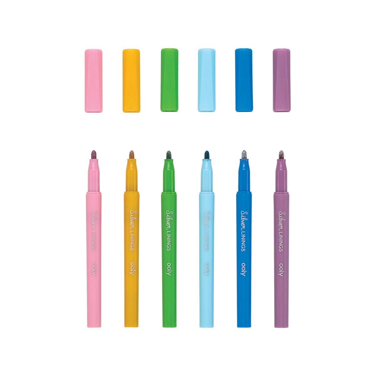 Silver Linings Colorful Outline Markers