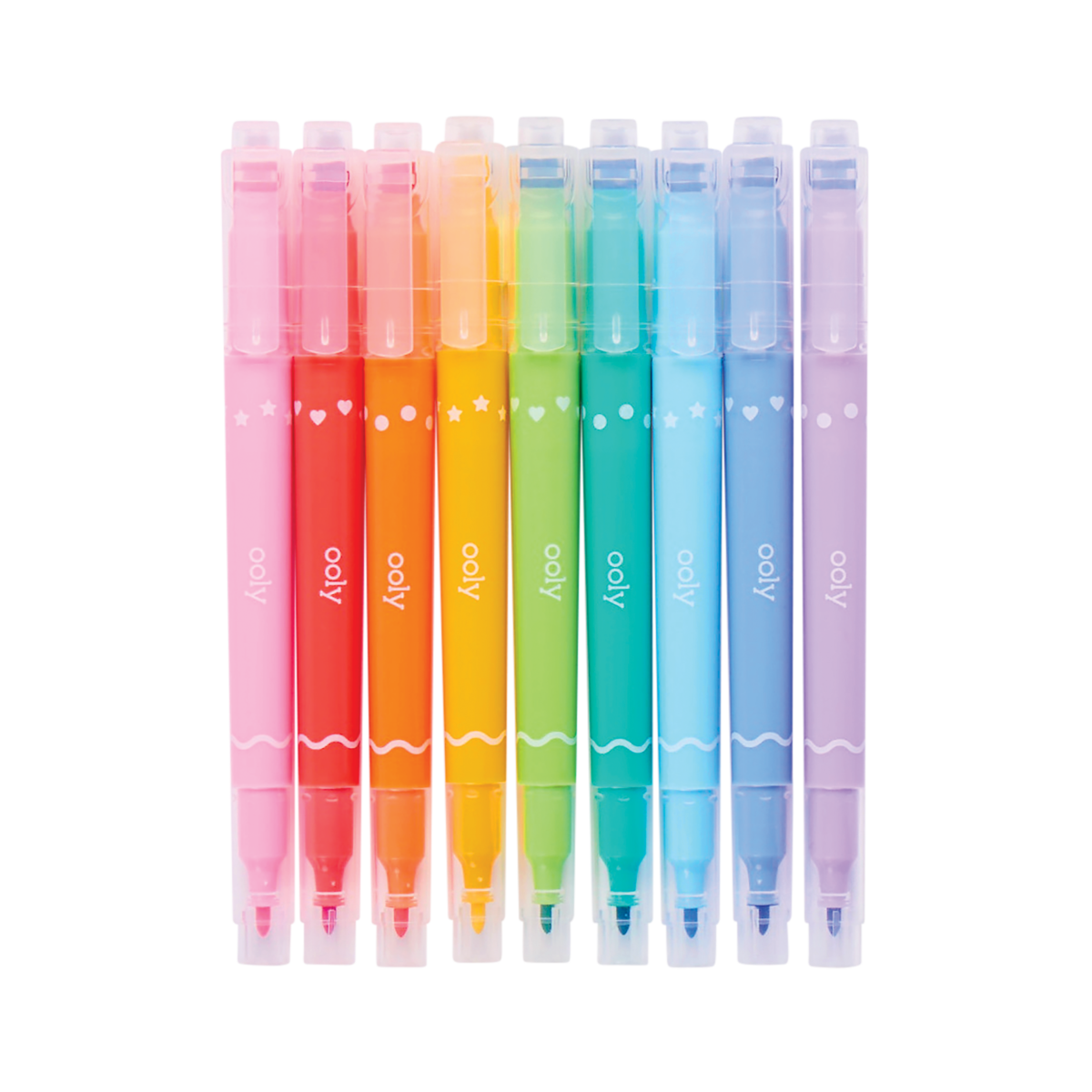 Confetti Stamp Double-Ended Markers
