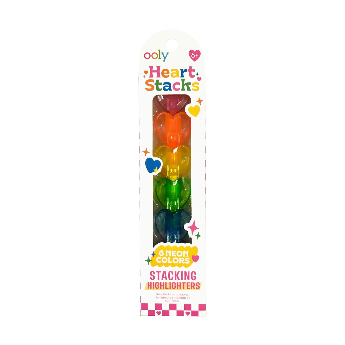 Heart Stacks: Stacking Highlighters