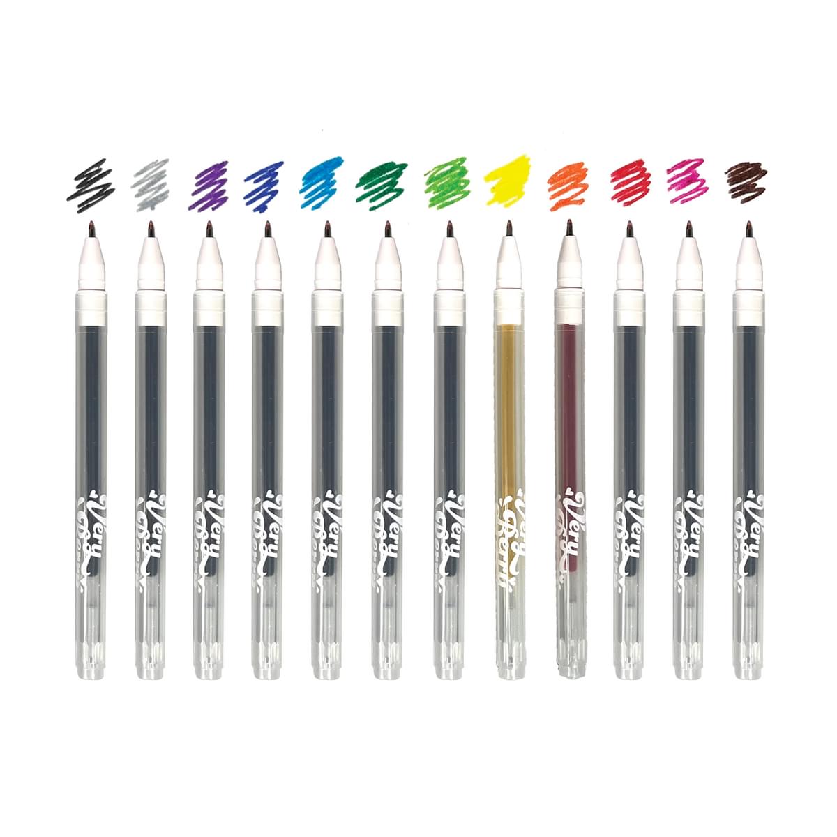 Very Berry Strawberry Scented Gel Pens