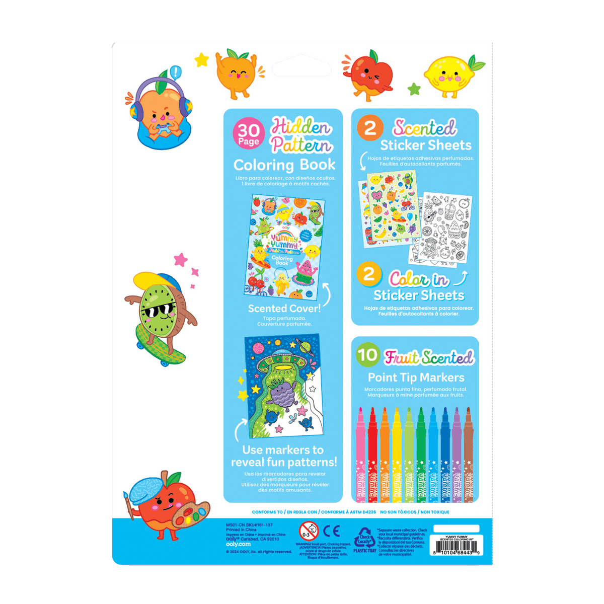 Yummy Yummy Scented Coloring Kit