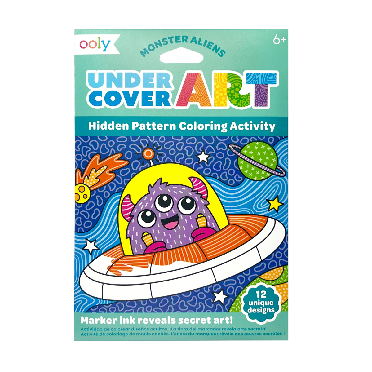 Undercover Art Activity Book