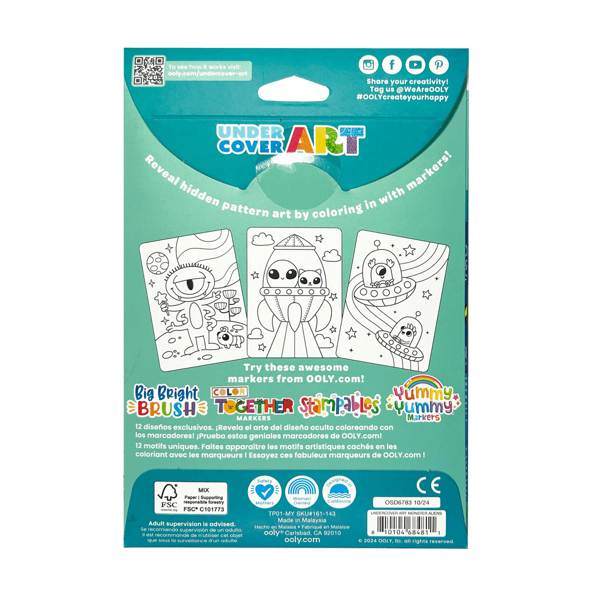 Undercover Art Activity Book