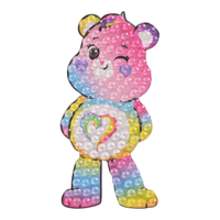 Togetherness Care Bear 2" Rhinestone Sticker