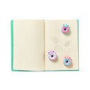Magic Bakery Unicorn Donuts Vanilla Scented Erasers - Set of 3