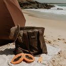 Beach Hauler™ - Mini Mesh Beach Bag – Espresso
