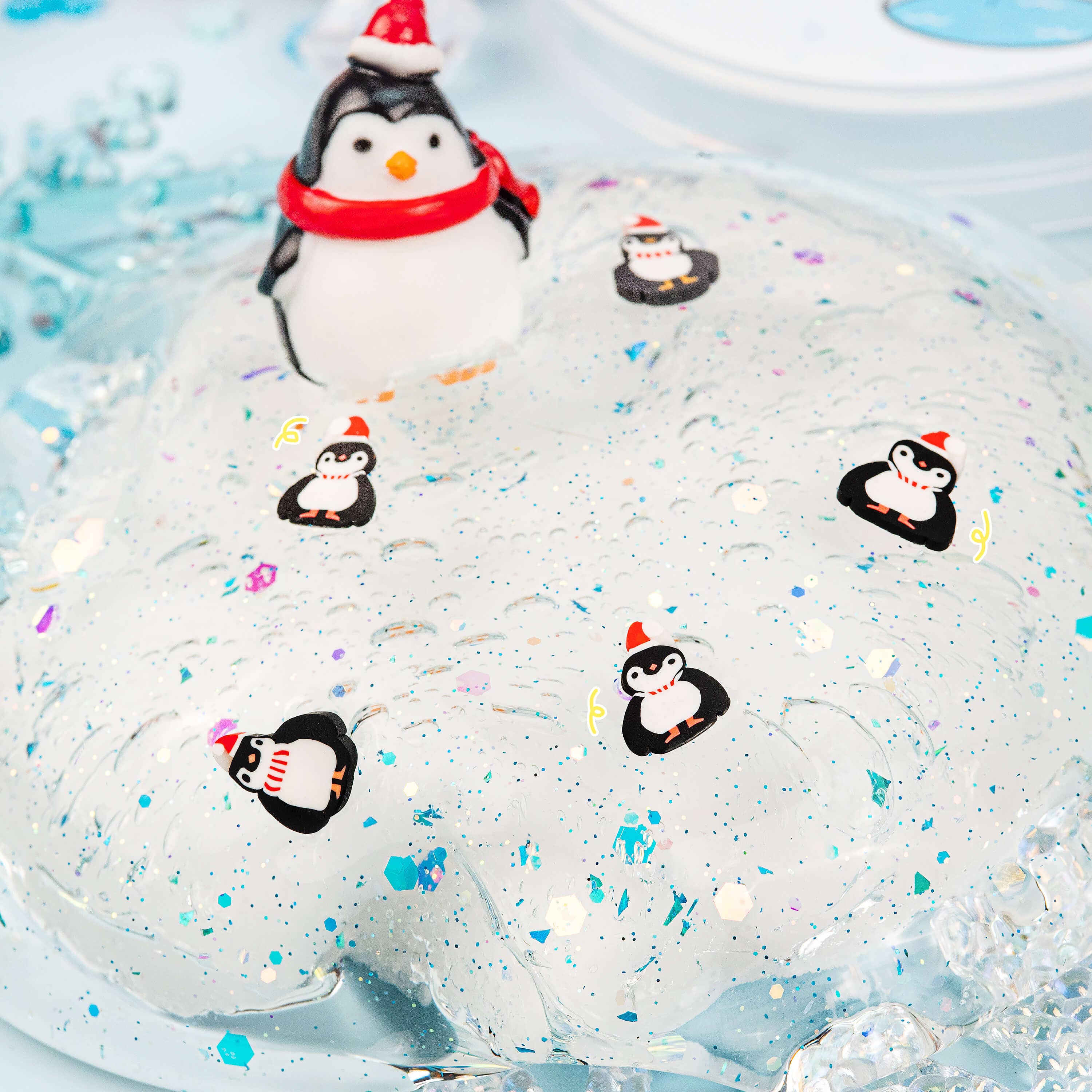 Penguins On Ice Jelly Signature Dome™ Slime (4pcs/case)