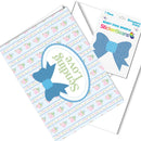 Sending Love Greeting Card & Rhinestone Sticker