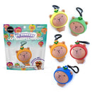 Fo Sqweezy Capybara Squish Keychains