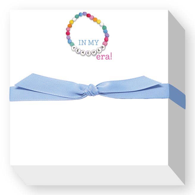 IN MY TEACHER ERA CHUBBIE NOTEPAD