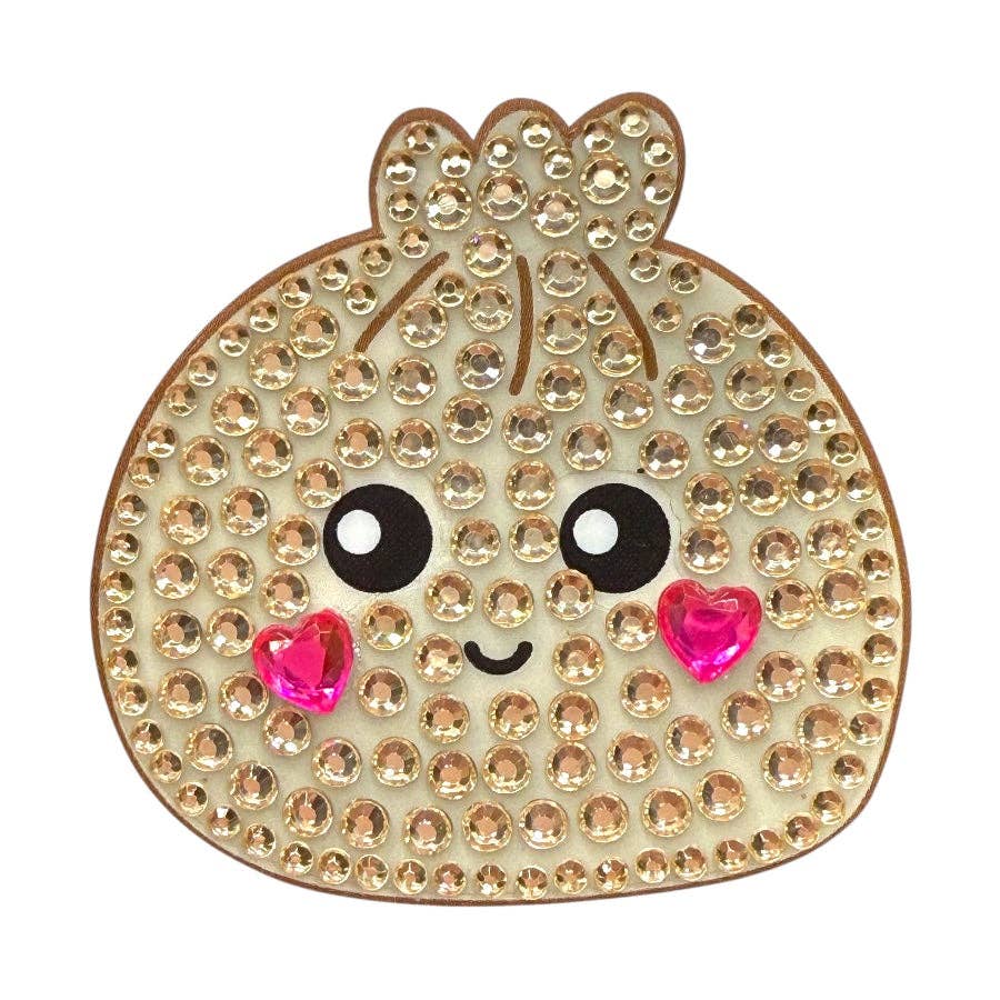 Savory & Sushi Set of 4 2" Rhinestone StickerBean
