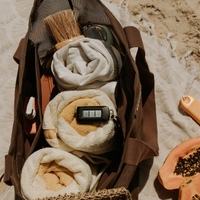 Beach Hauler™ - Mini Mesh Beach Bag – Espresso