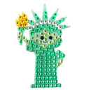 Lady Liberty 2" Rhinestone StickerBean