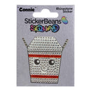 Connie 2" Rhinestone Sticker