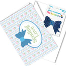 Sending Love Greeting Card & Rhinestone Sticker