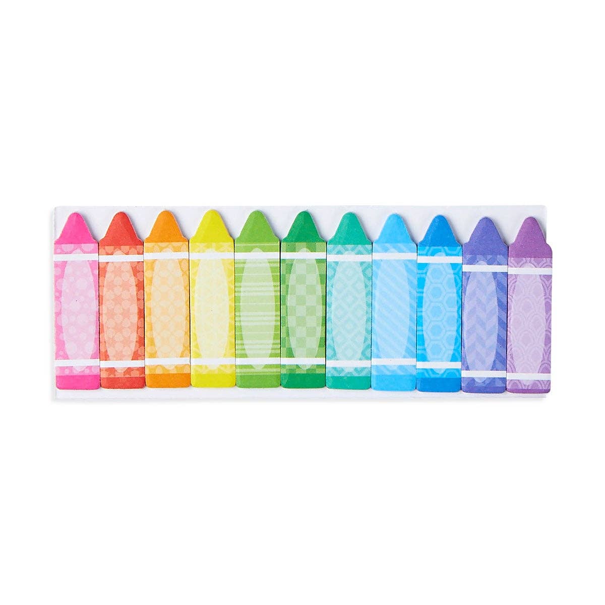 Note Pals Sticky Tabs: Rainbow Crayons - 1 Pack