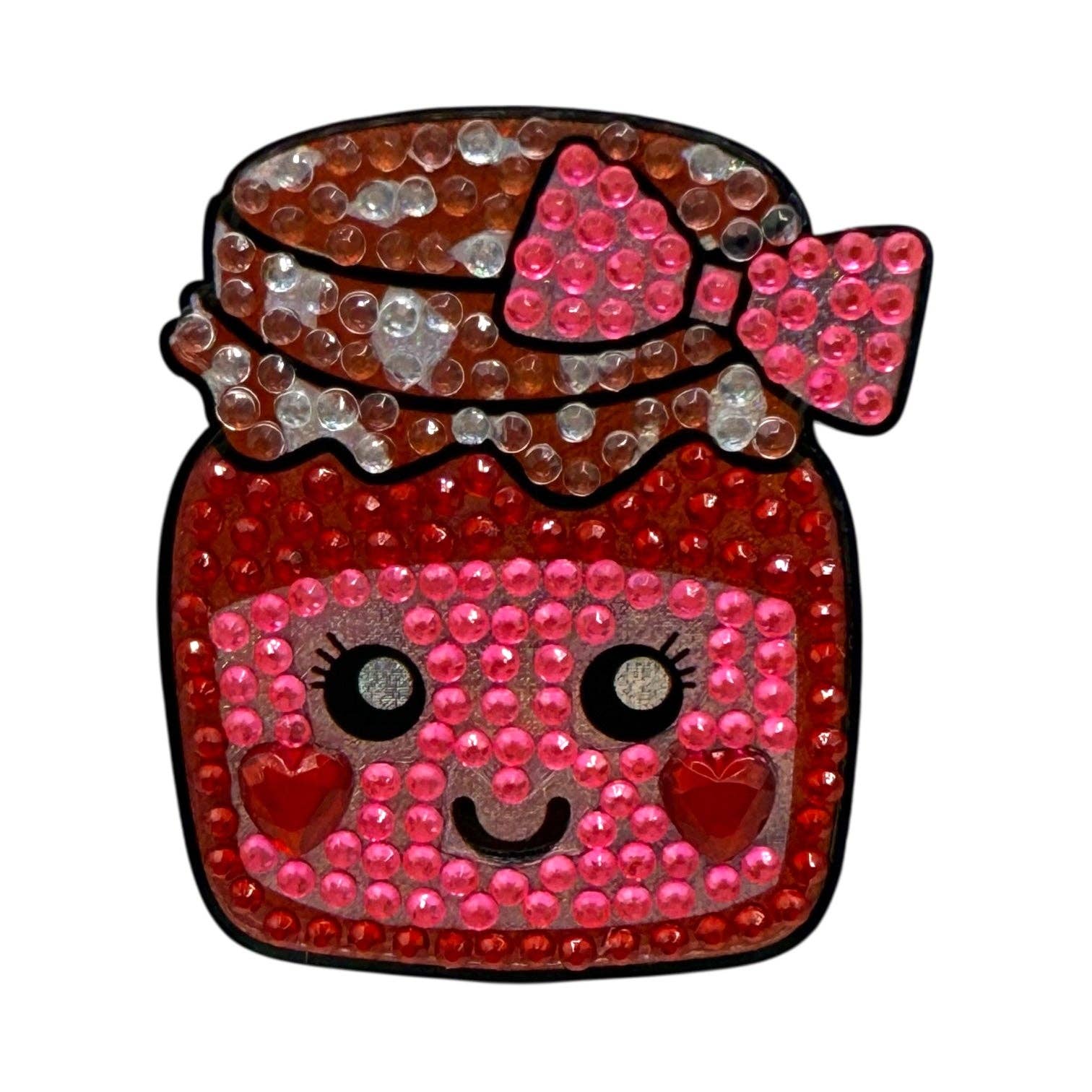 Jellie 2" Rhinstone Sticker