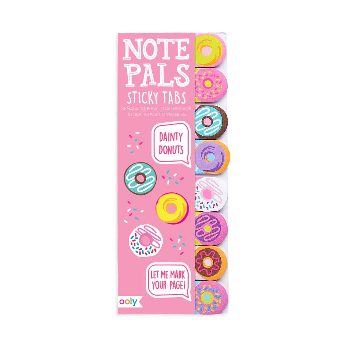 Note Pals Sticky Tabs: Dainty Donuts - 1 Pack