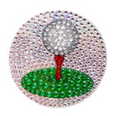 Tee Time 2" Rhinestone Golf Sticker