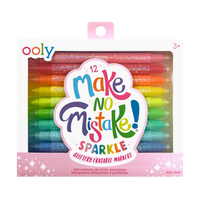 Make no Mistake!: Glittery Erasable Markers (Set of 12)