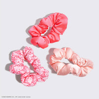 Hello Kitty x Kitsch Recycled Fabric Puffy Scrunchies 3pcSet