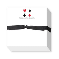 TO DO AFTER CANASTA CHUBBIE NOTEPAD