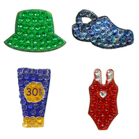 Summer 365 Set of 16 Rhinestone StickerBeanMultipack