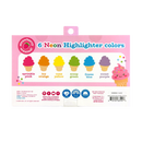 Sweet Scoops Neon Highlighters - Strawberry Scented