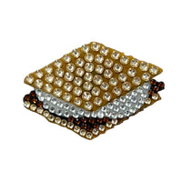 S'mores 2" Rhinestone StickerBean