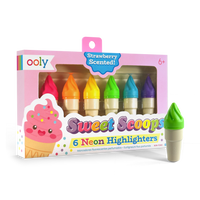 Sweet Scoops Neon Highlighters - Strawberry Scented