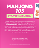 Mahjong 103 I Strategy Class (Sept 15 & 16)
