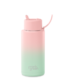 Gradient Blushed / Mint Gelato 34 oz Ceramic Reusable Bottle
