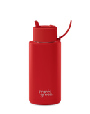 Atomic Red Ceramic Reusable Bottle