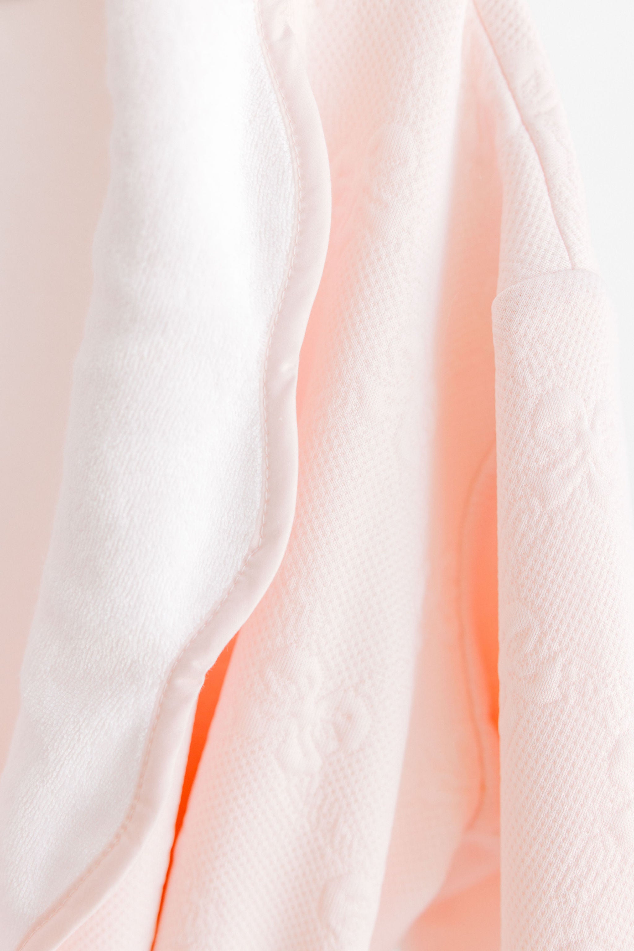 Pink Jacquard Bows Kids Robe