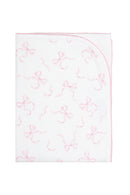 Charming Bows Print Blanket