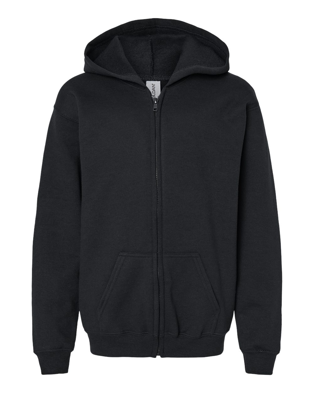 Youth Hooded Zip Up Sweatshirt