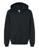Youth Hooded Zip Up Sweatshirt
