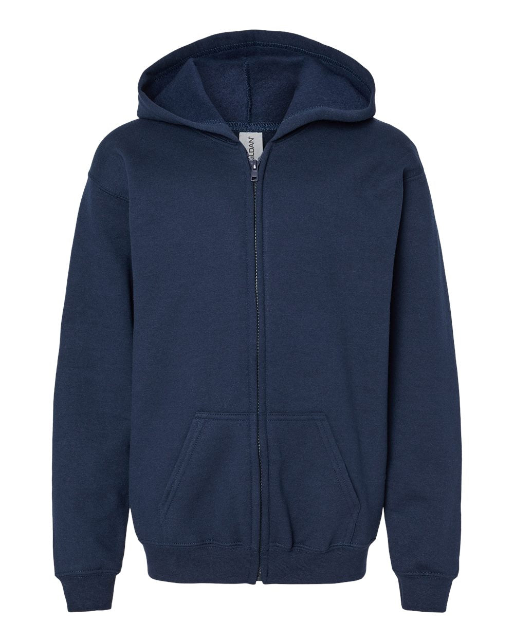 Youth Hooded Zip Up Sweatshirt