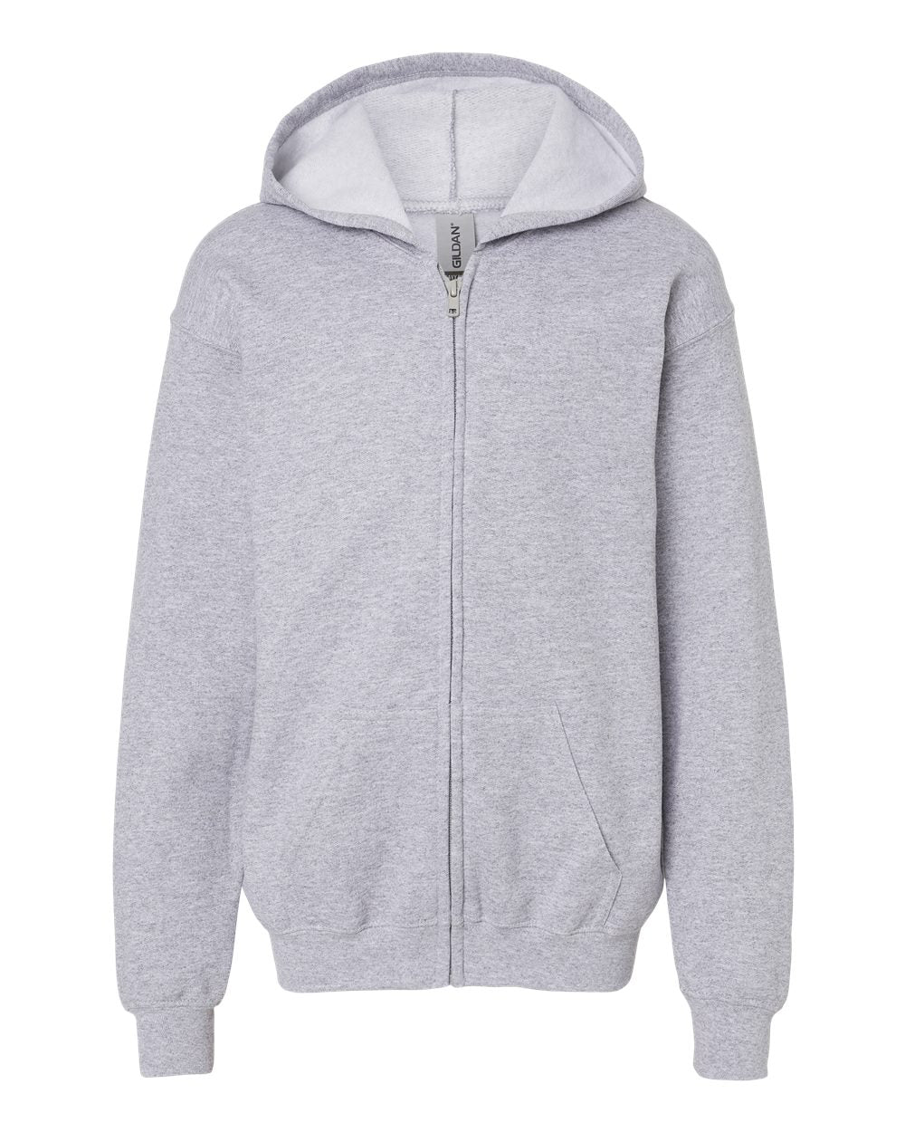 Youth Hooded Zip Up Sweatshirt