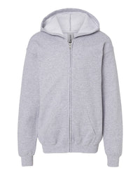 Youth Hooded Zip Up Sweatshirt