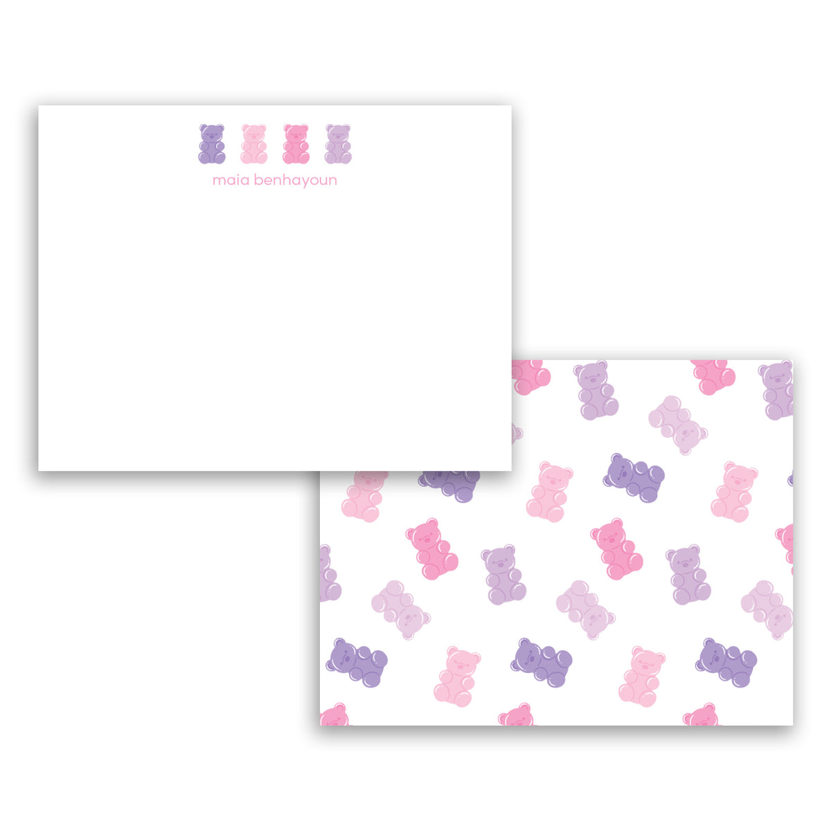 Gummy Squad Personalized Stationery