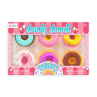 Dainty Donuts Vanilla Scented Puzzle Erasers